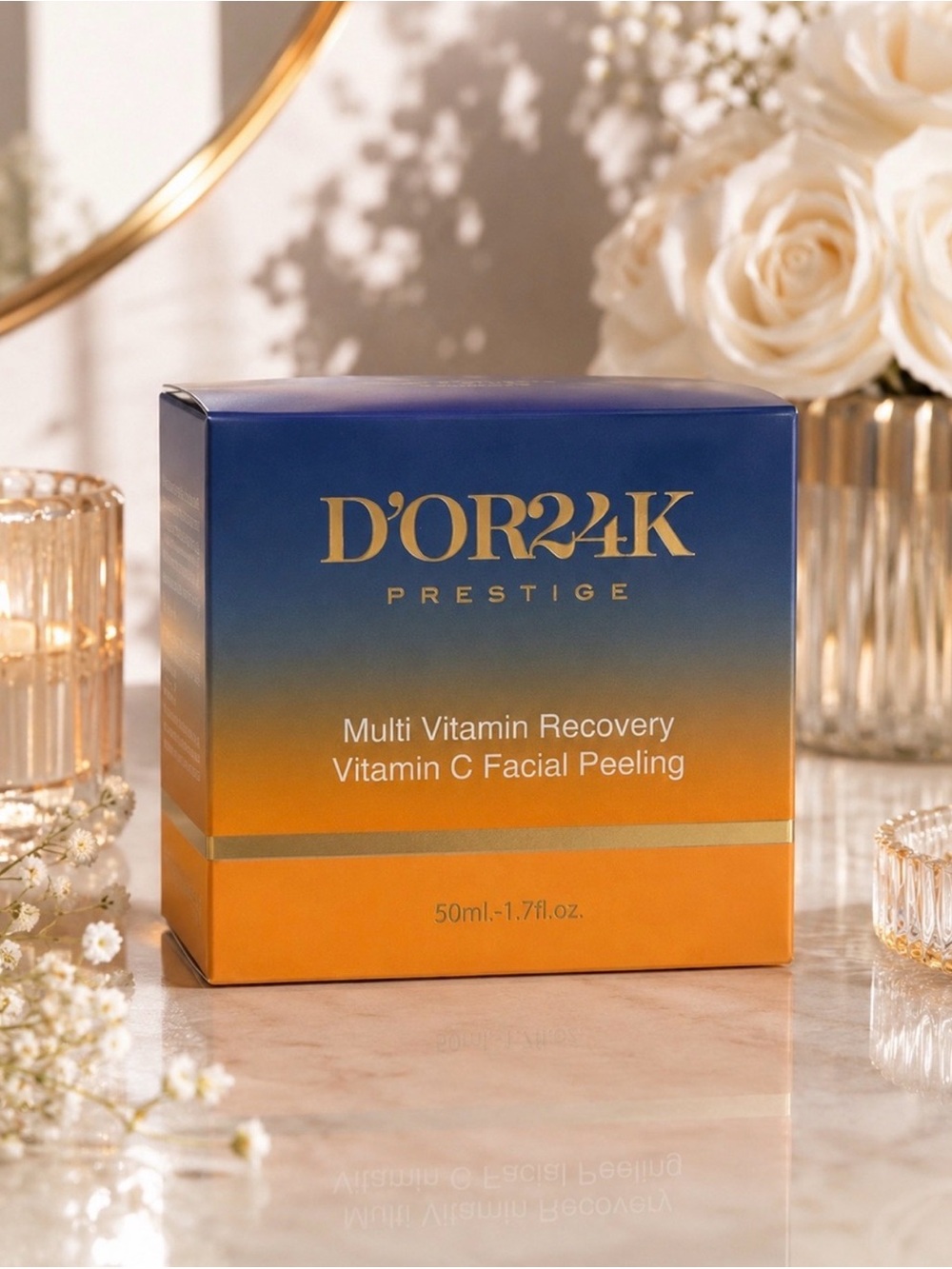 D’or24K Multi-Vitamin Recovery Vitamin C Facial Peeling ~ Retail $195